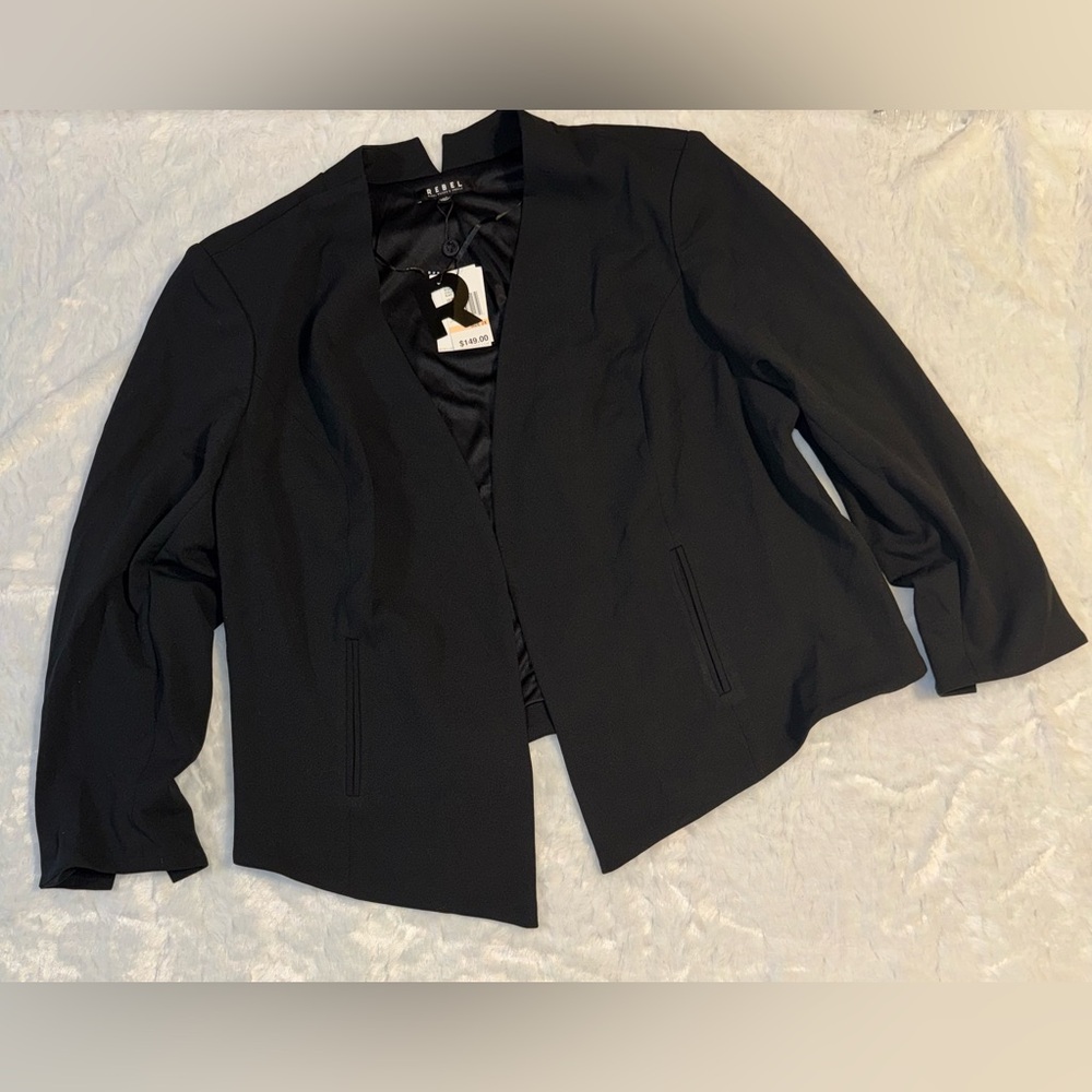 Elegant Black Women's Blazer